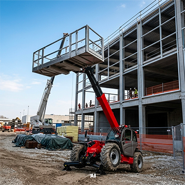 CARRELLI INDUSTRIALI e CARRELLI SOLLEVAMENTO CARICHI SOSPESI e PERSONE - BASE 